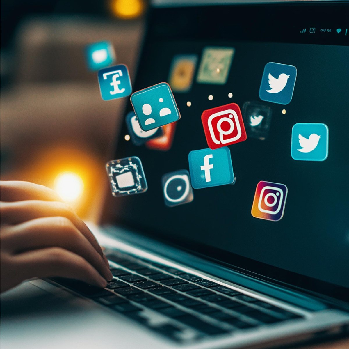 Social media campaign planning visual